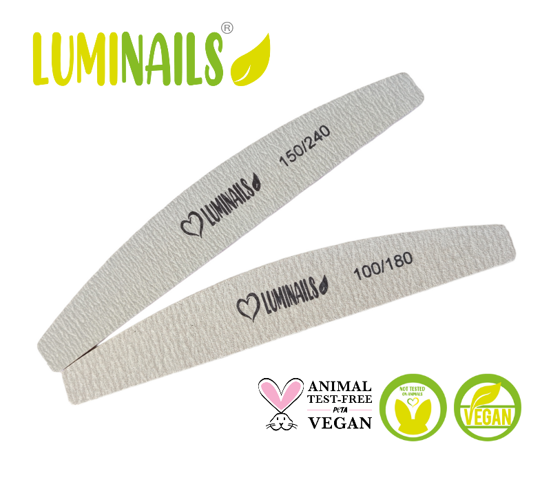 Lima Curva LUMINAILS (logo nero)