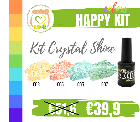 HAPPY KIT Crystal Shine (C03-C05-C06-C07)