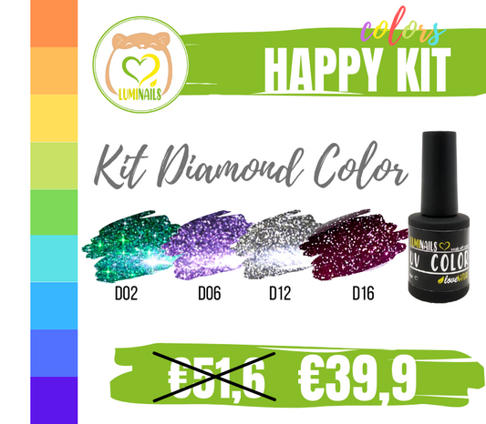 HAPPY KIT Diamond Colors (D02-D06-D12-D16)