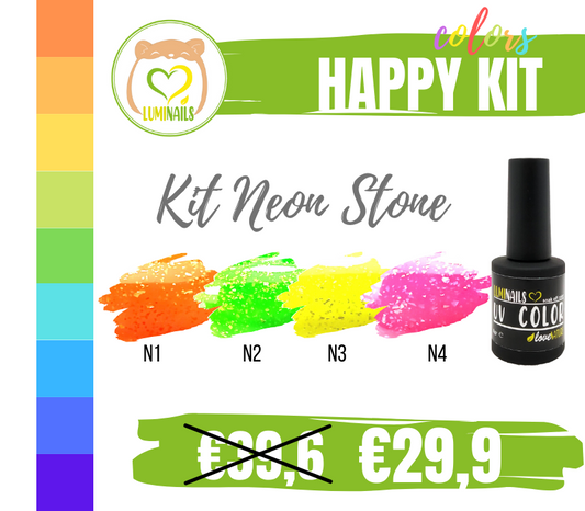 HAPPY KIT Neon Stone (N1-N2-N3-N4)
