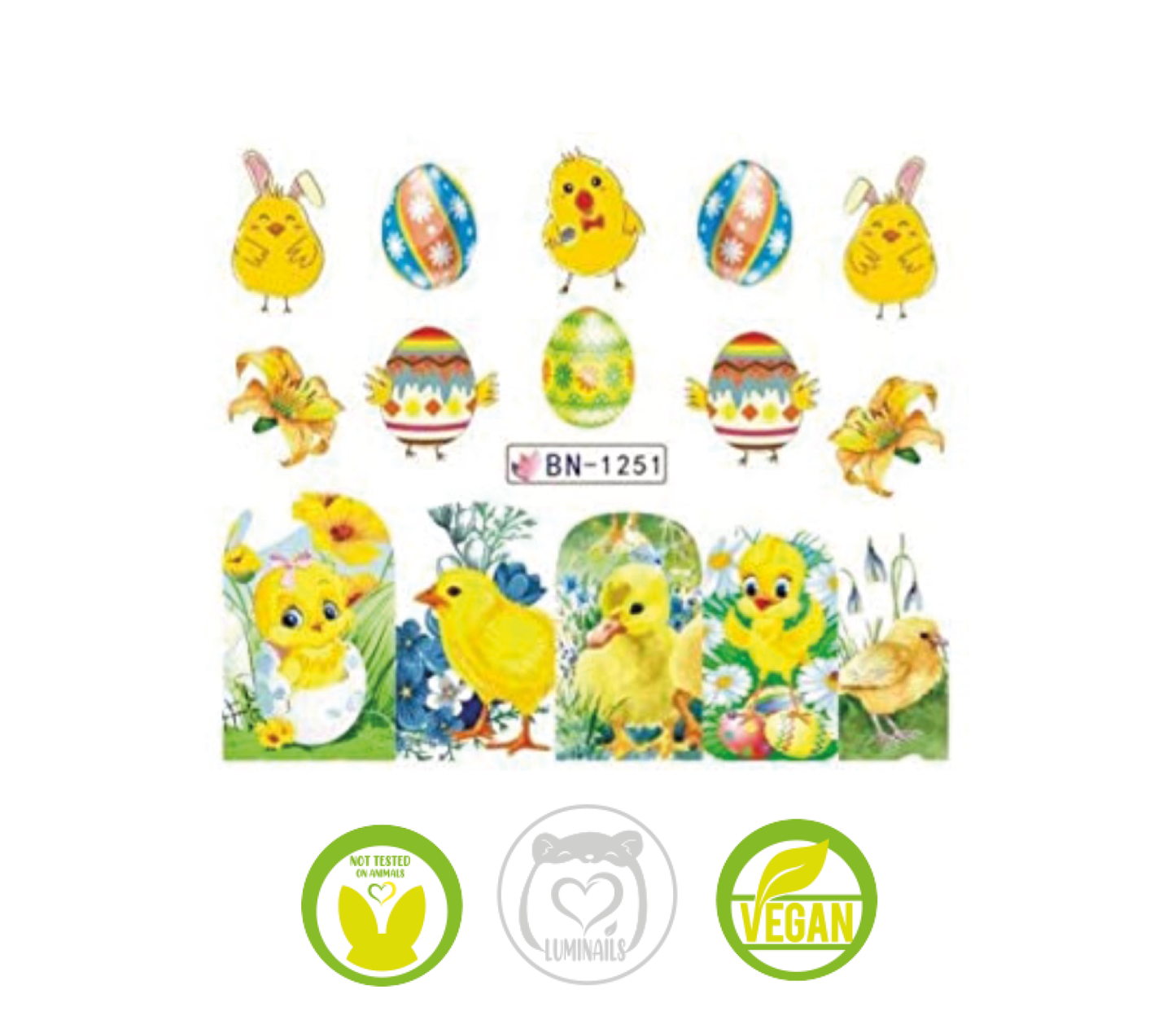 Waterdecal Trasferelli: PASQUA (16 varianti)