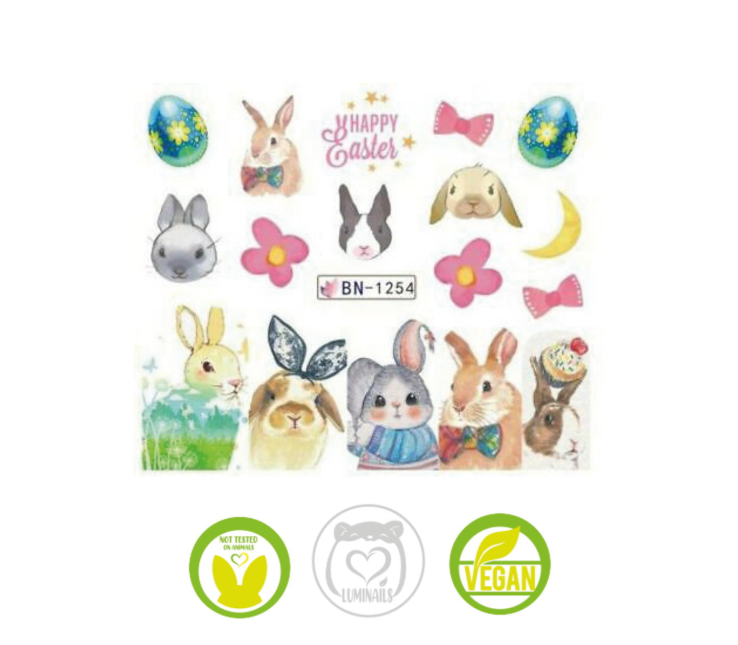 Waterdecal Trasferelli: PASQUA (16 varianti)