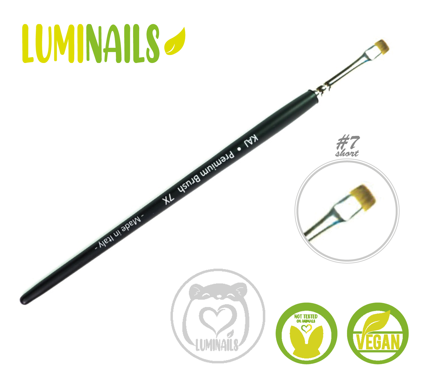 Pennello #7X Piatto Short