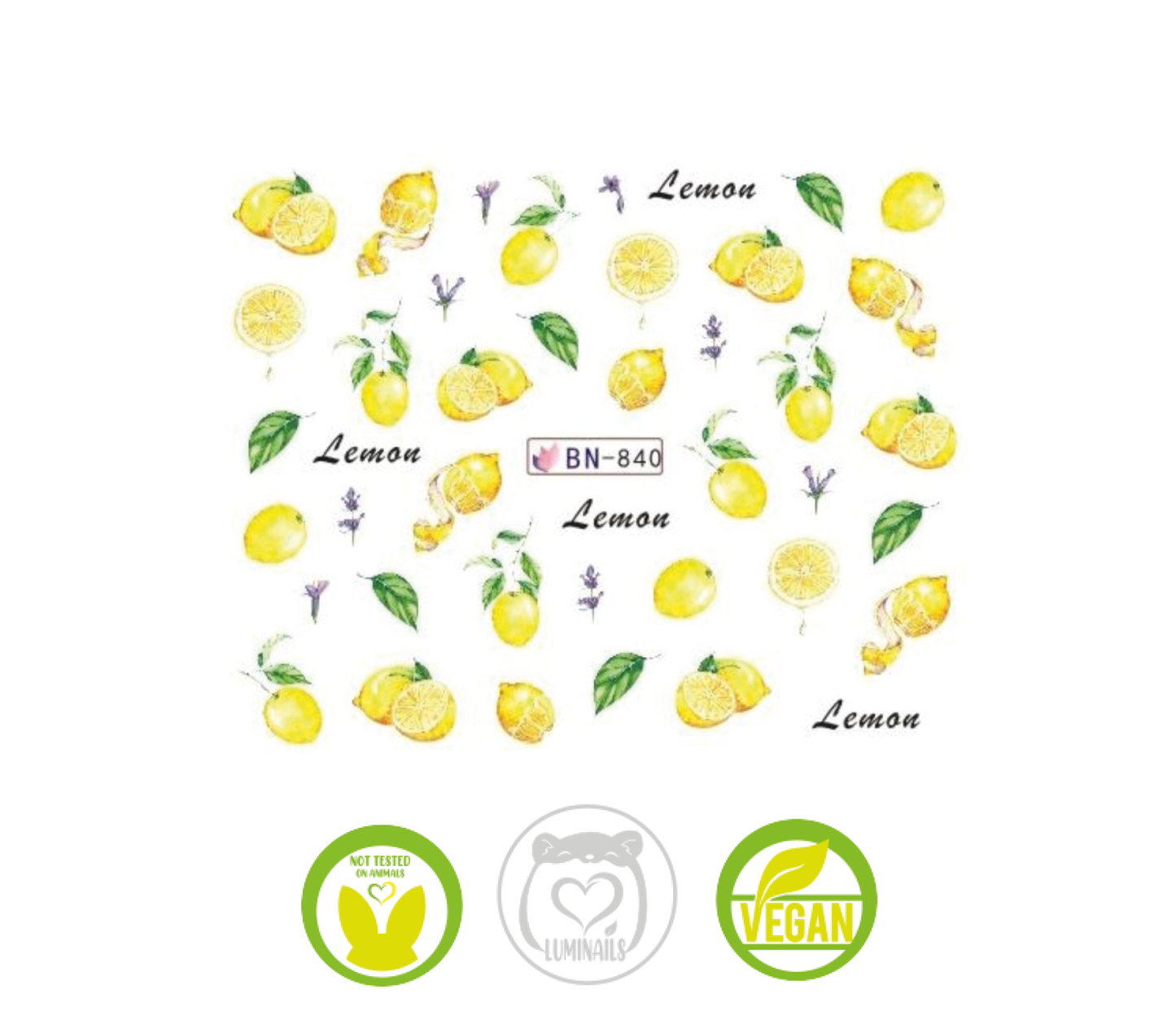 Waterdecal Trasferello: FRUTTA (11 varianti)