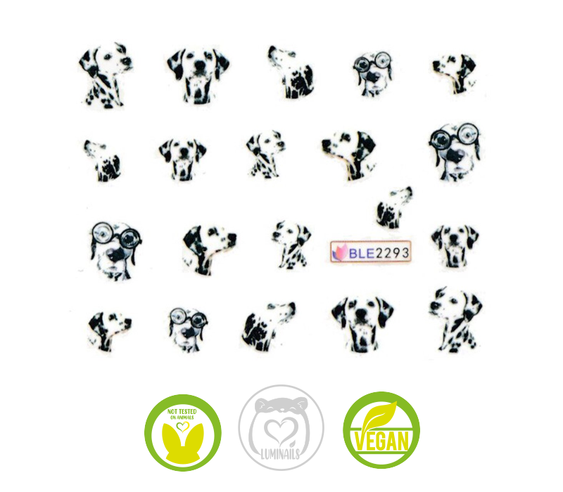 Waterdecal Trasferello: CANI (7 varianti)