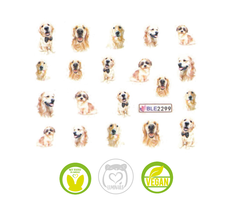 Waterdecal Trasferello: CANI (7 varianti)