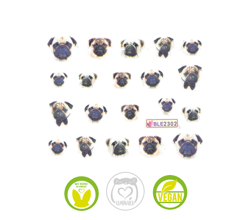 Waterdecal Trasferello: CANI (7 varianti)