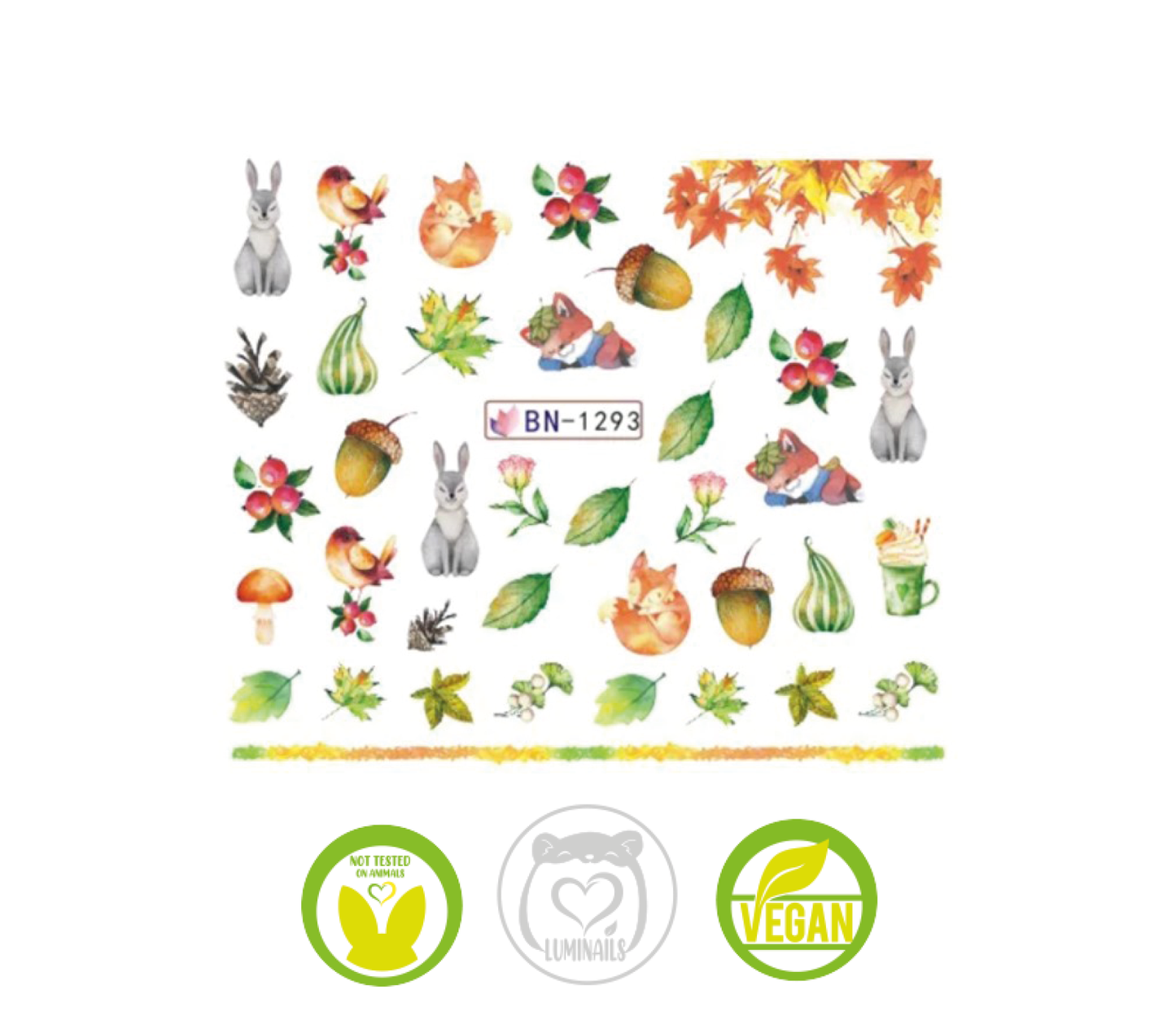 Waterdecal Trasferello: AUTUMN (20 varianti)