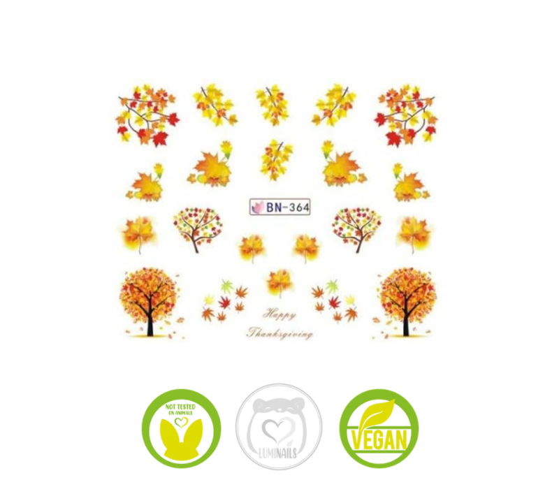 Waterdecal Trasferello: AUTUMN (20 varianti)