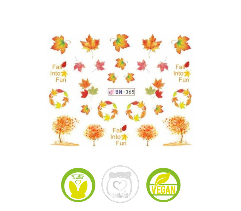 Waterdecal Trasferello: AUTUMN (20 varianti)