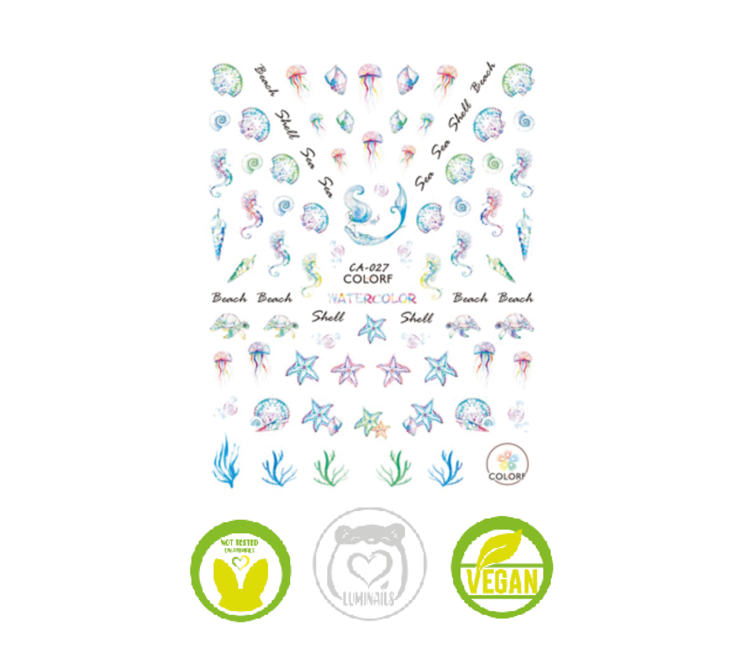 Stickers Animals (10 varianti)