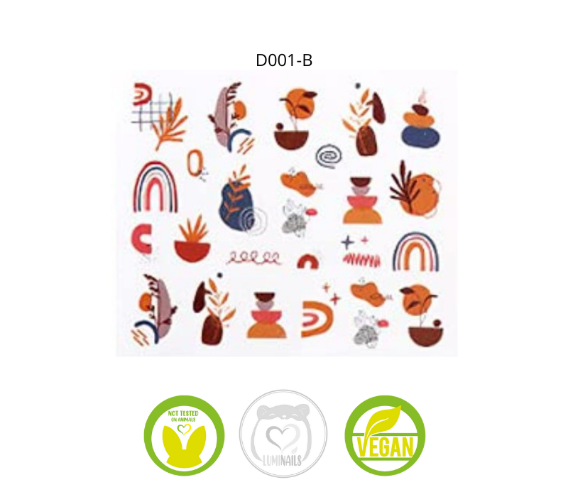 Waterdecal Trasferello: AUTUMN (20 varianti)