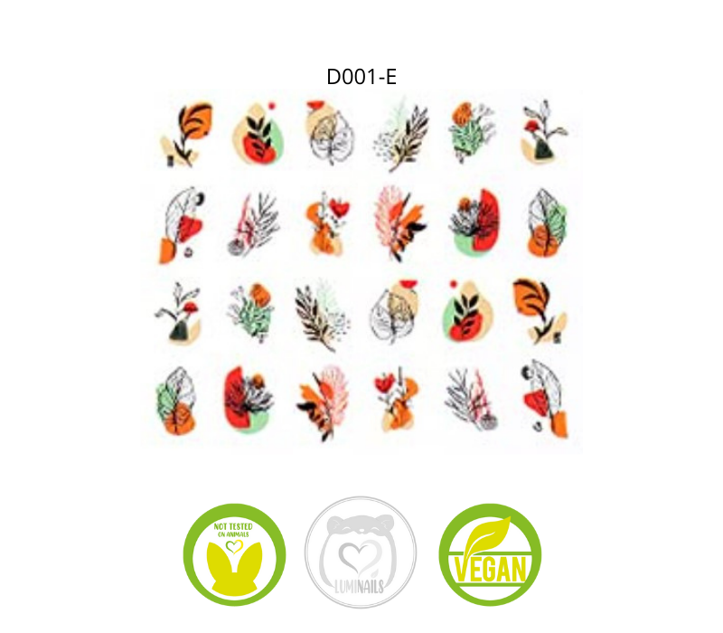 Waterdecal Trasferello: AUTUMN (20 varianti)