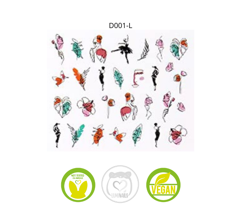 Waterdecal Trasferello: SHAPE (12 varianti)