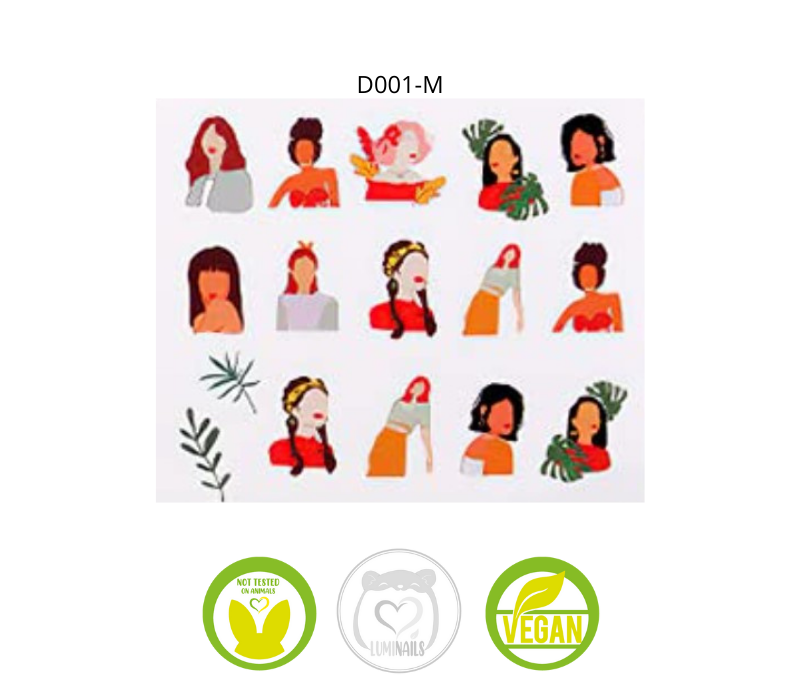 Waterdecal Trasferello: SHAPE (12 varianti)