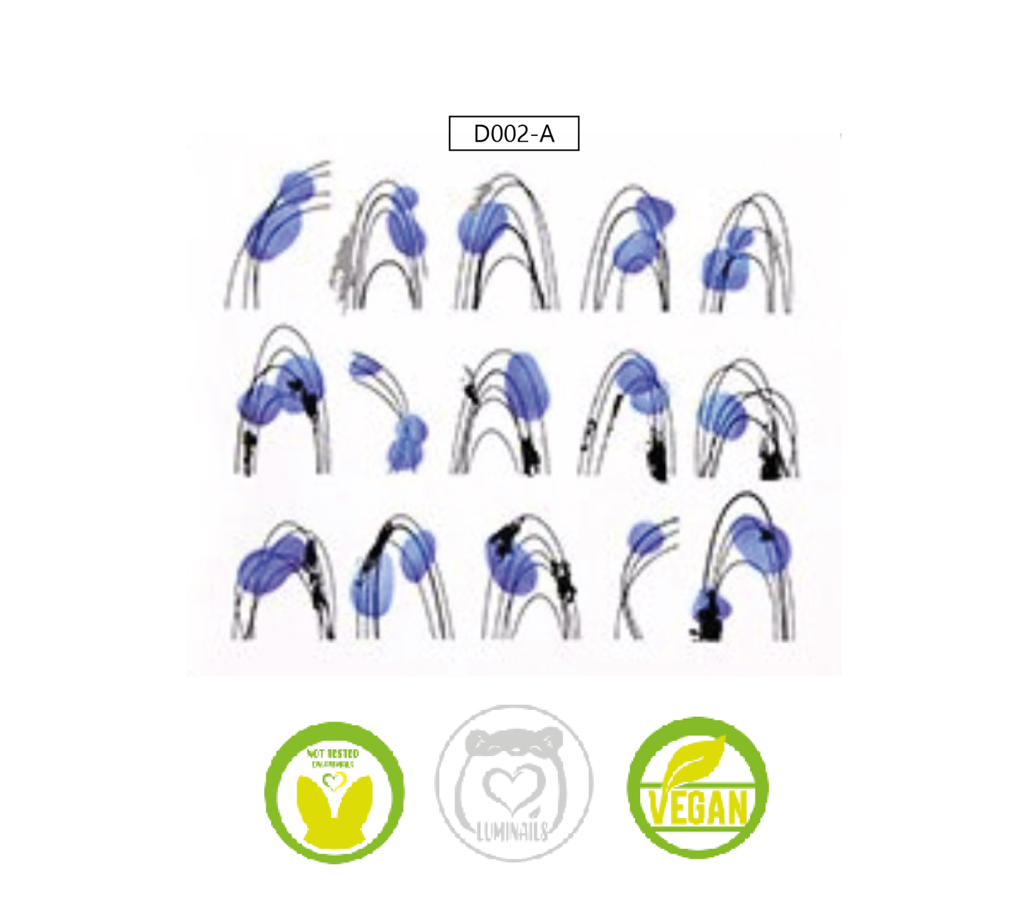 Waterdecal Trasferello: SPRING (36 varianti)