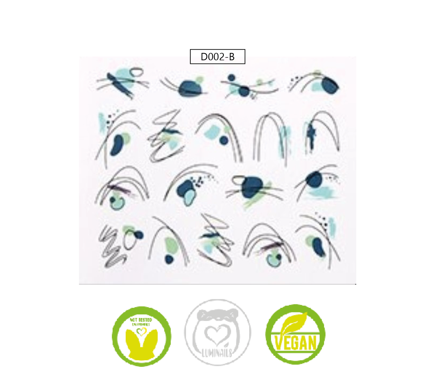 Waterdecal Trasferello: SPRING (36 varianti)