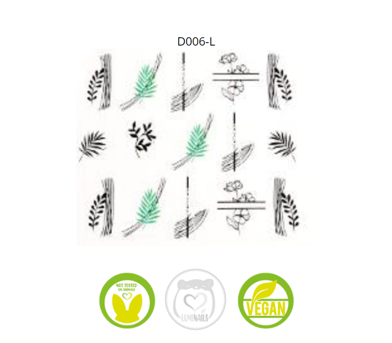 Waterdecal Trasferello: SPRING (36 varianti)