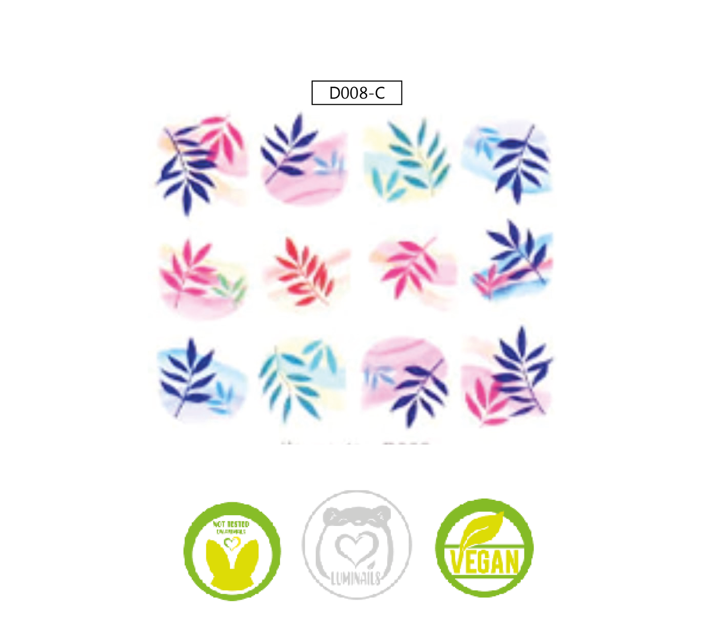 Waterdecal Trasferello: SPRING (36 varianti)