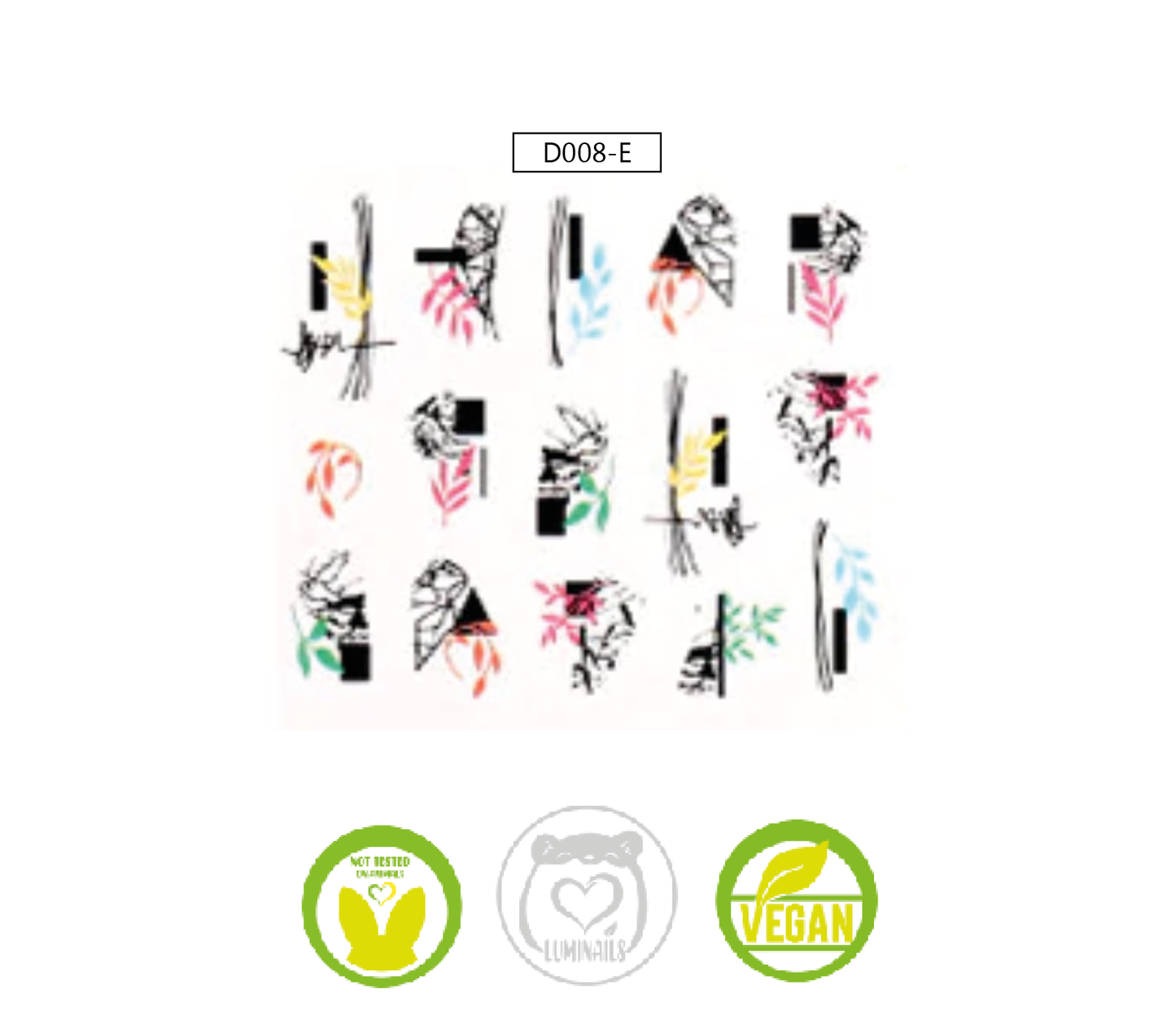 Waterdecal Trasferello: SPRING (36 varianti)