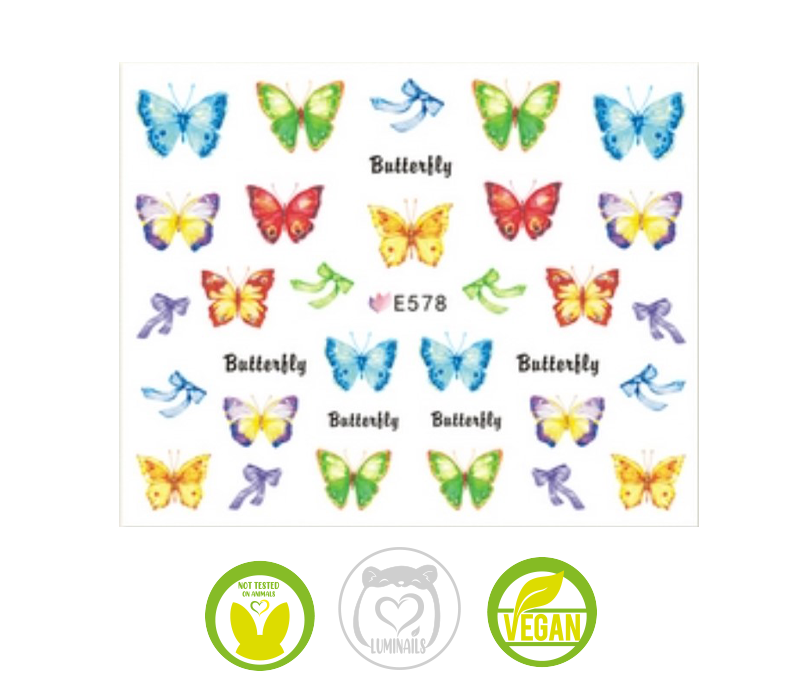 Stickers Farfalle (13 varianti)