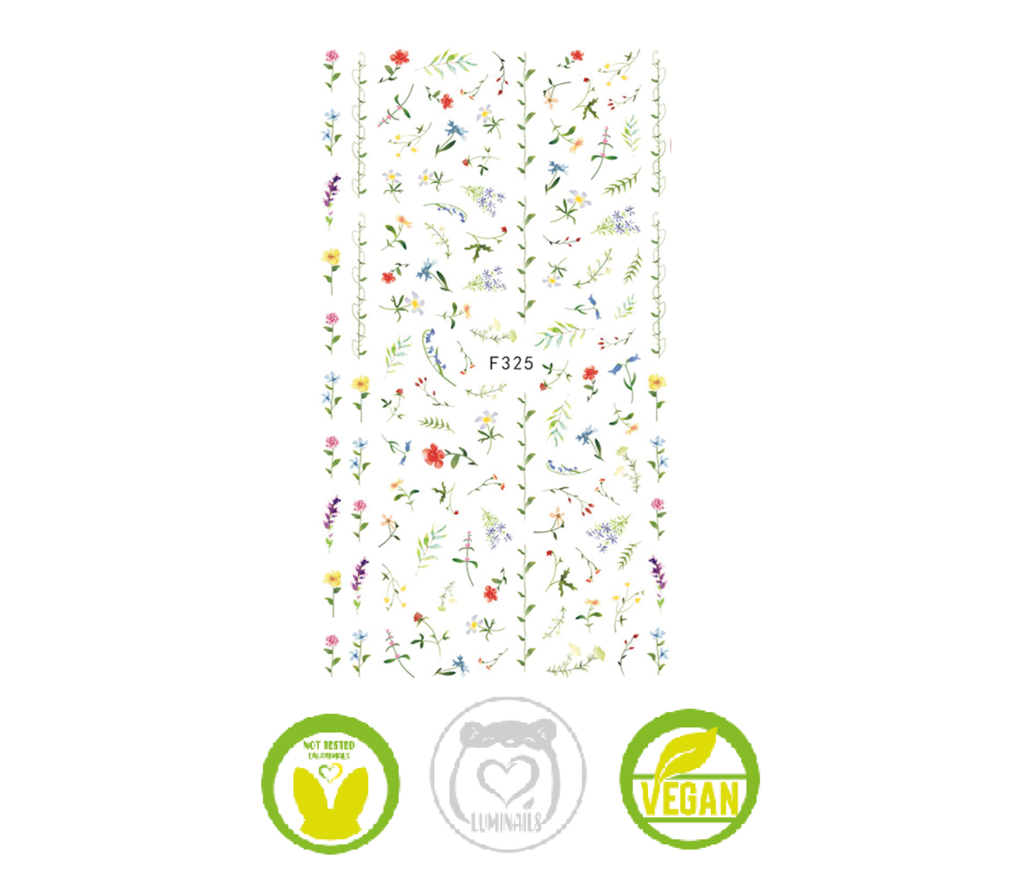 Stickers Flowers & Leaves (20 varianti)