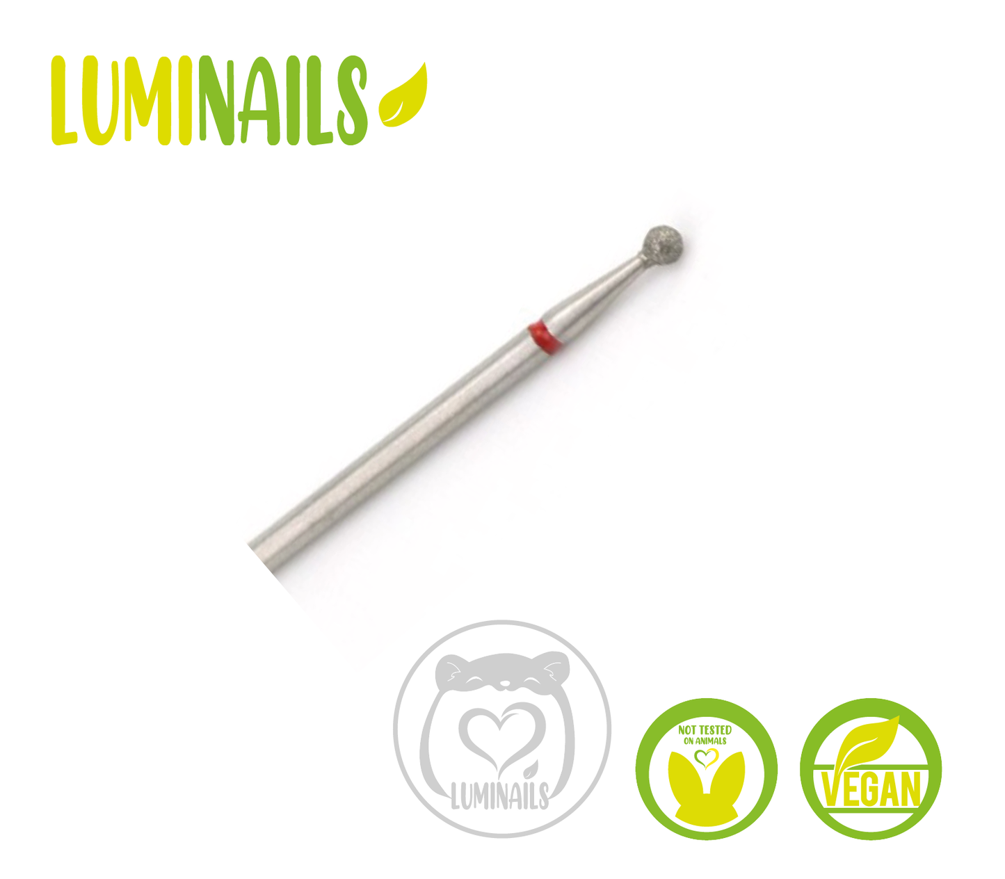 Punta cuticole Bead RED #NO18