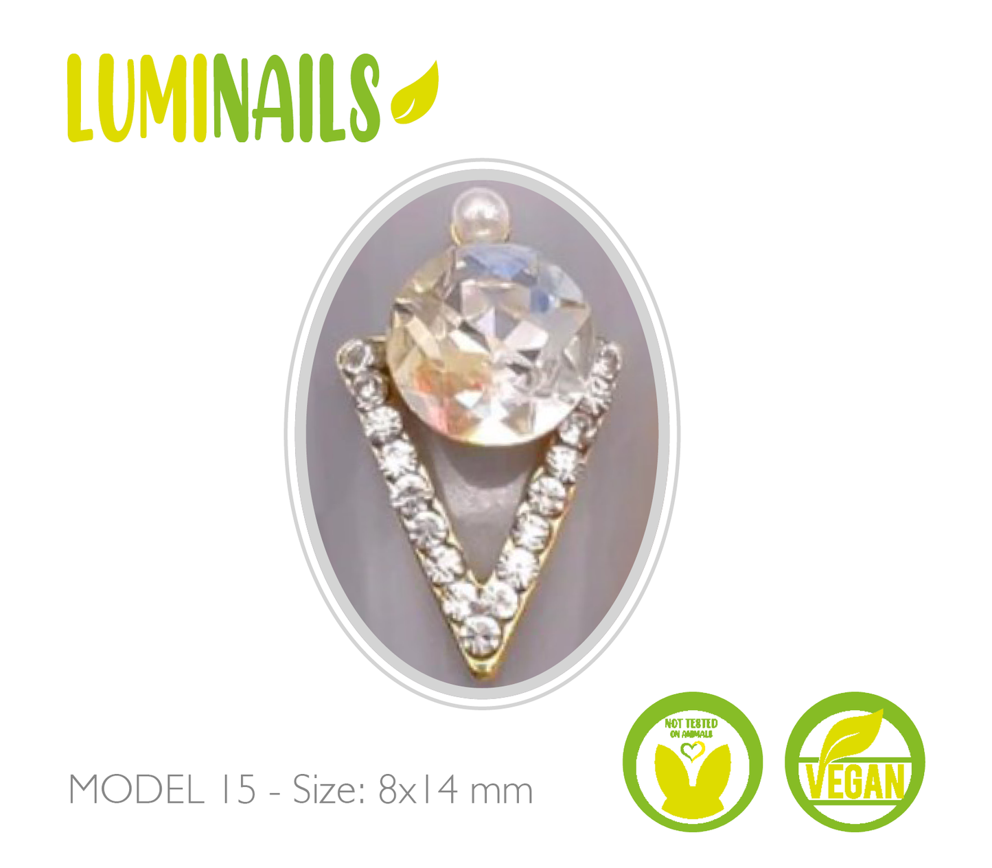 5D Nail Art Jewels (20 varianti)