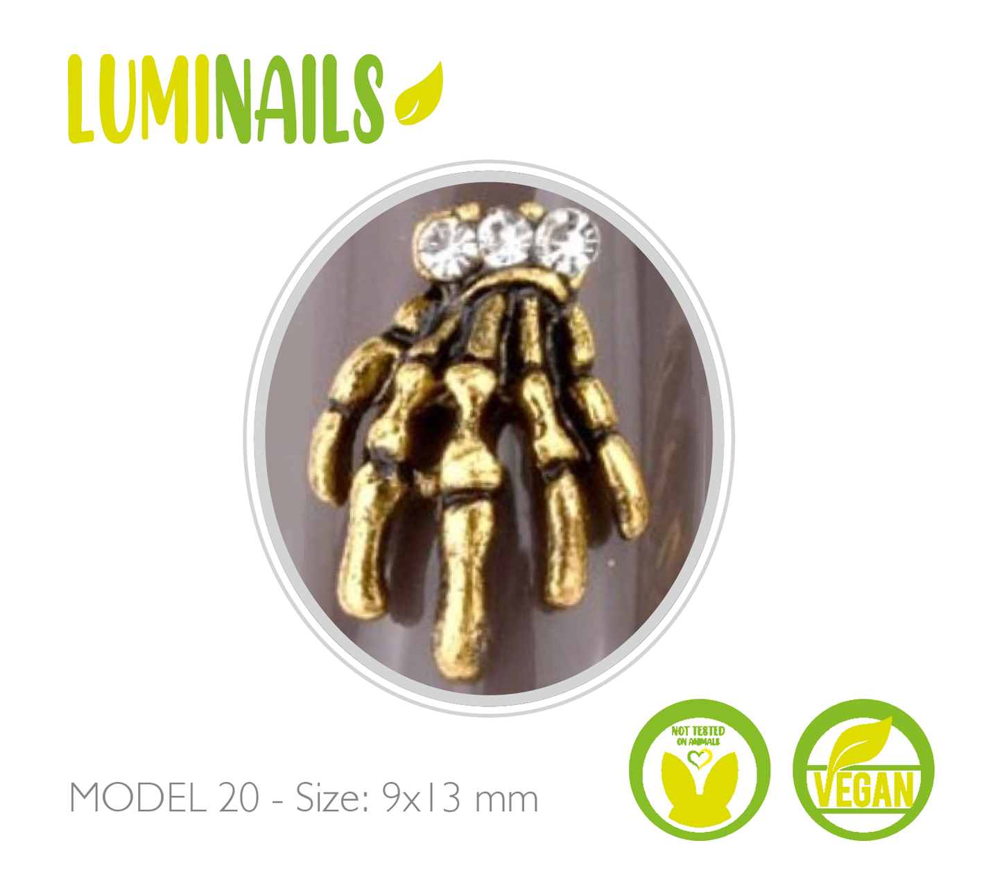 5D Nail Art Jewels (20 varianti)