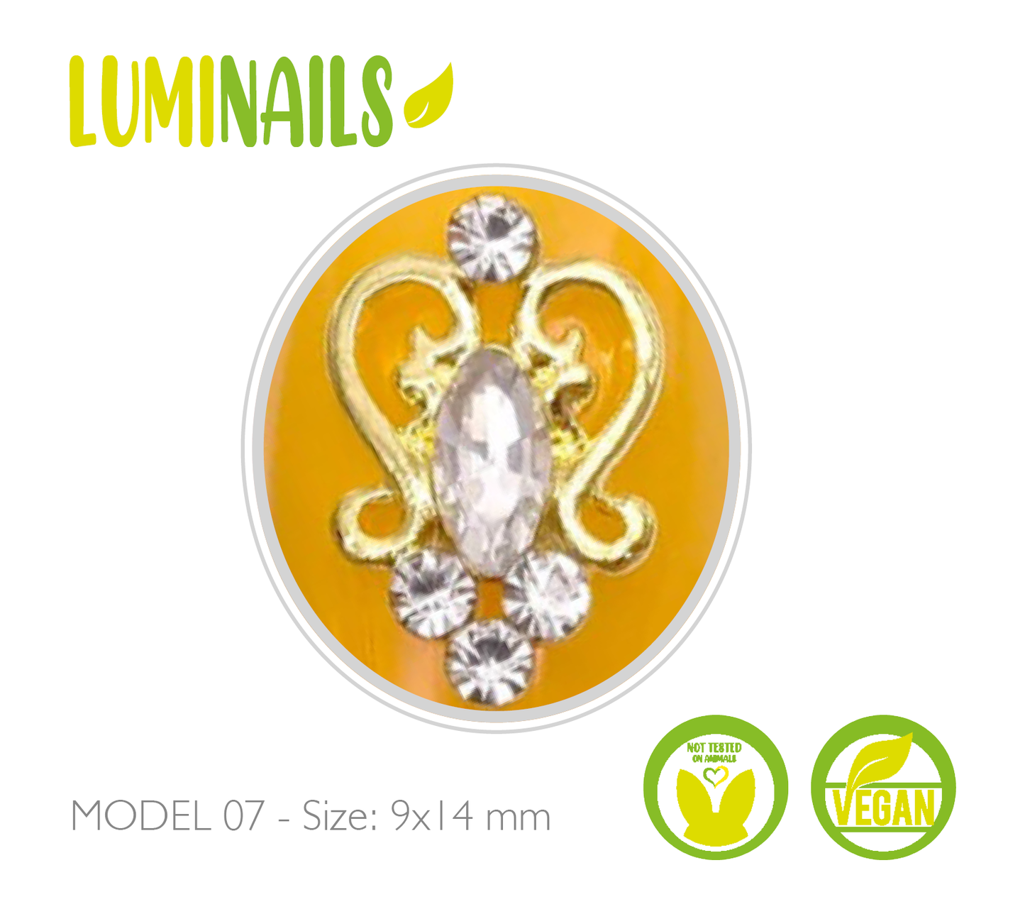 5D Nail Art Jewels (20 varianti)