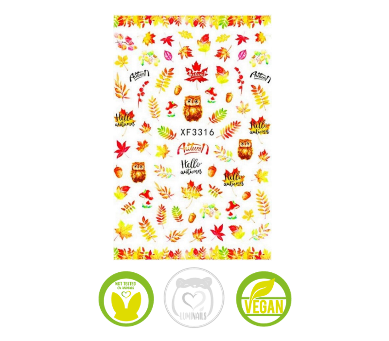 Stickers Flowers & Leaves (20 varianti)