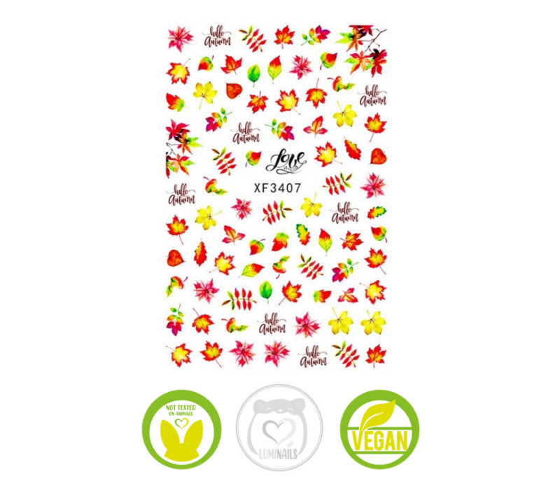 Stickers Flowers & Leaves (20 varianti)