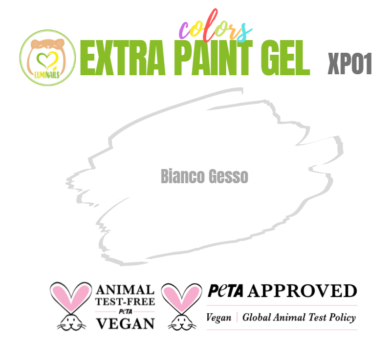 EXTRA PAINT XP01 Gel 5gr White