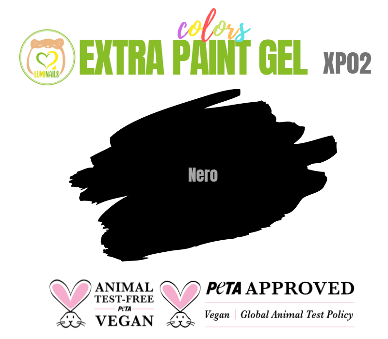 EXTRA PAINT XP02 Gel 5gr Black