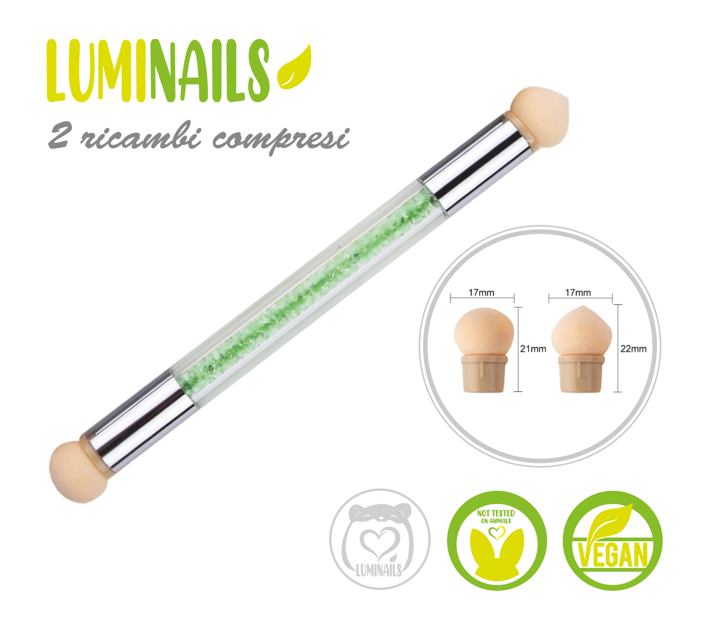 Sfumino Dual Shade+2 ricambi