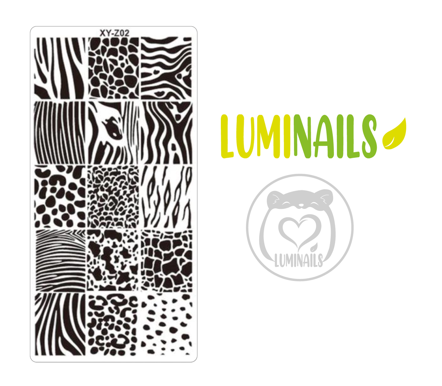 Piastrina Stamping (9): Animalier XY-Z02