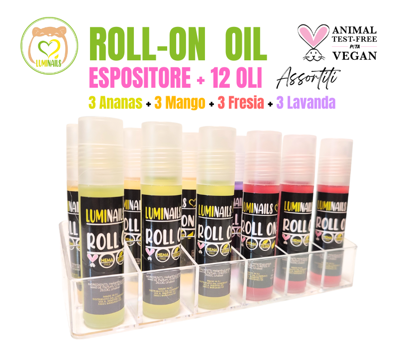 Espositore Oli per Cuticole da RIVENDITA