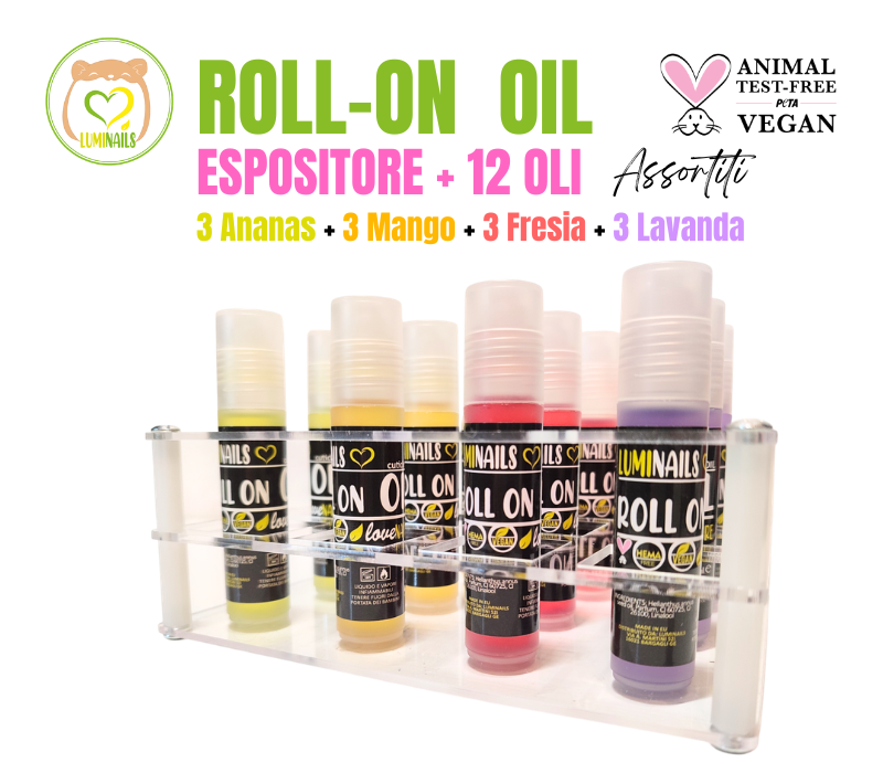 Espositore Oli per Cuticole da RIVENDITA