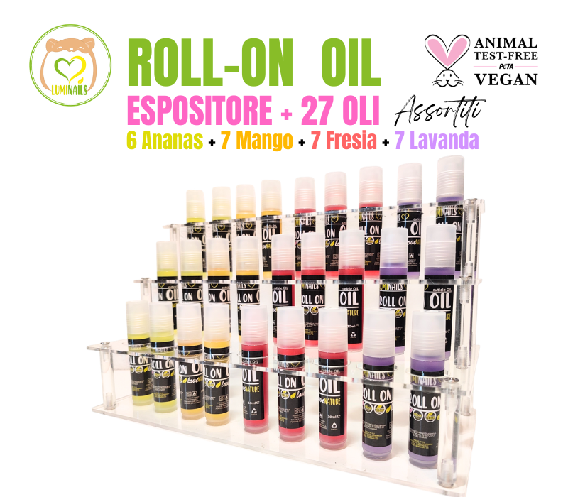 Espositore Oli per Cuticole da RIVENDITA