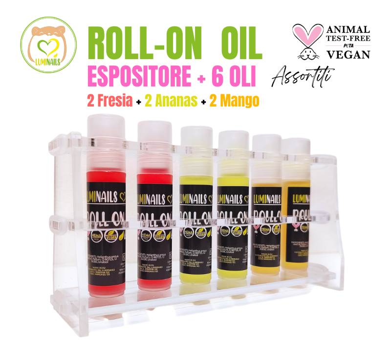 Espositore Oli per Cuticole da RIVENDITA