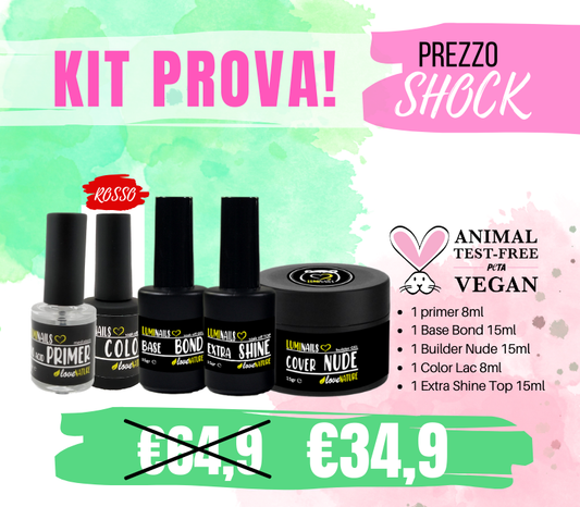 KIT PROVA (acquistabile 1 SOLA volta)