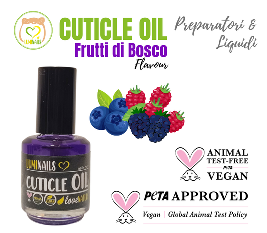 Olio per Cuticole FRUTTI DI BOSCO 15ml