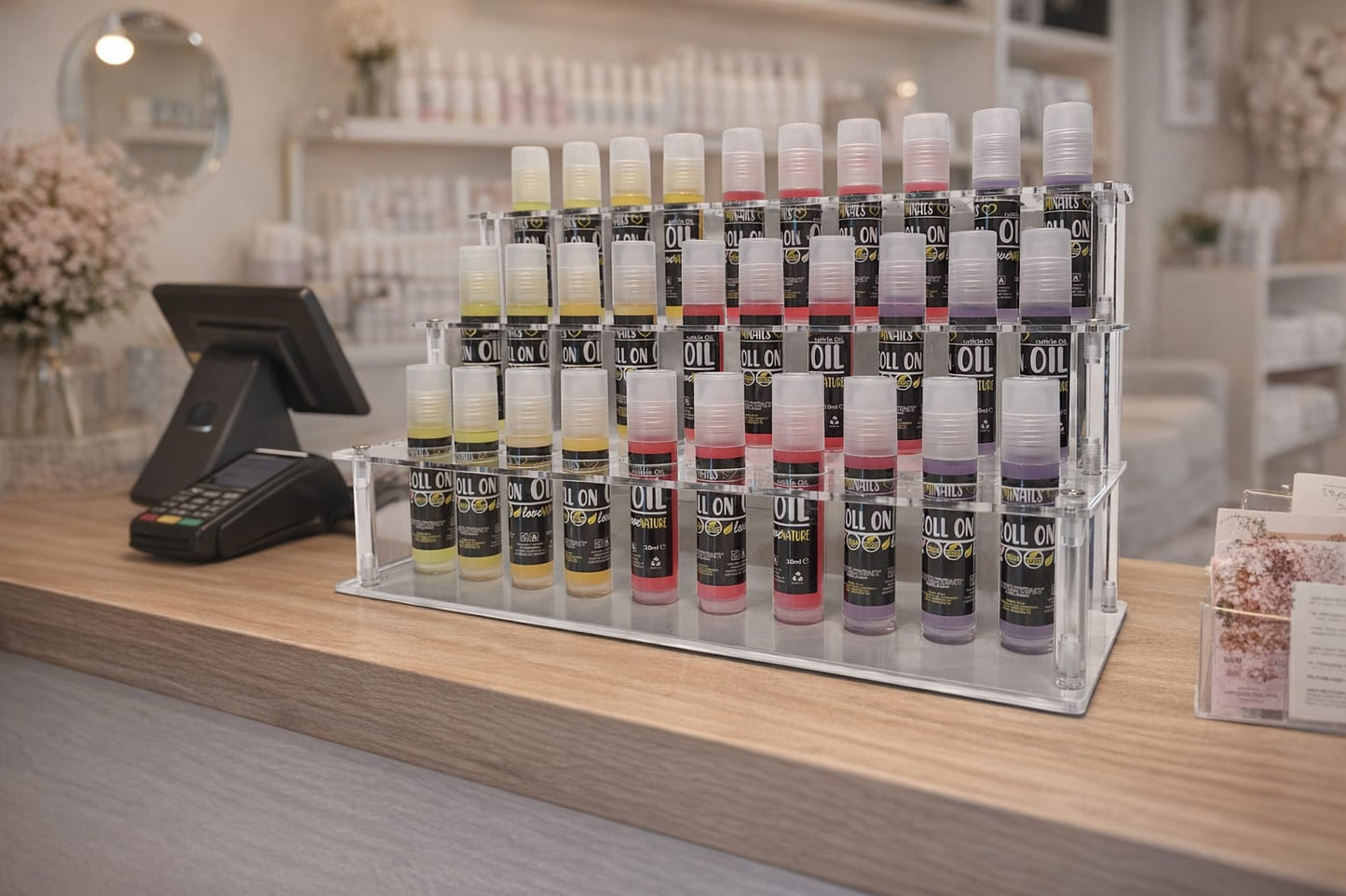 Espositore Oli per Cuticole da RIVENDITA