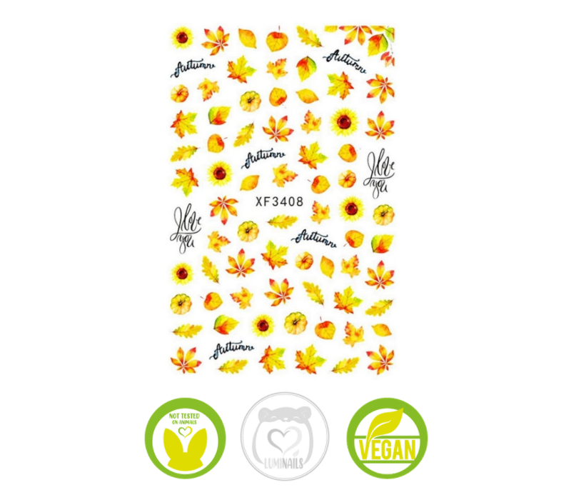 Stickers Flowers & Leaves (20 varianti)