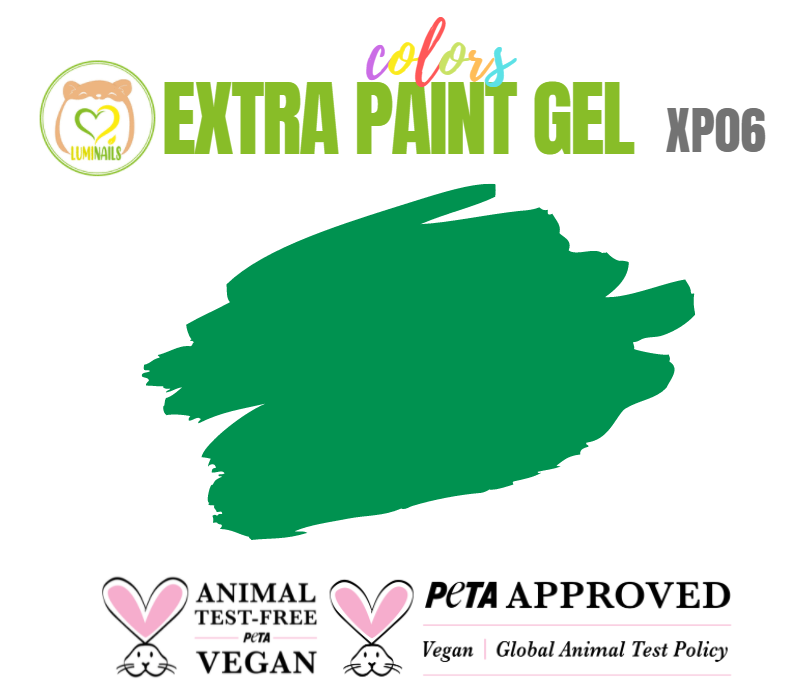 EXTRA PAINT XP06 Gel 5gr Green